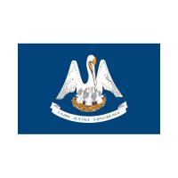 Louisiana State 3×5 flag