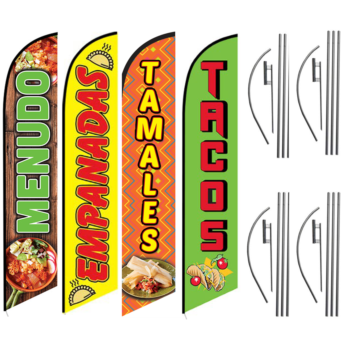 Taco Food Flag 