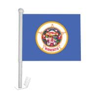 Minnesota Window Clip-on Flag