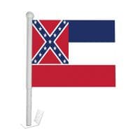 Mississippi Window Clip-on Flag