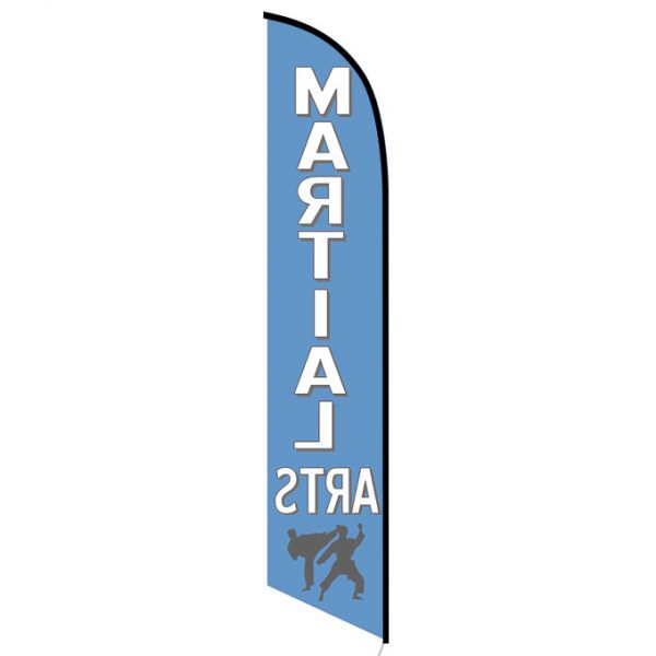 Martial Arts feather flag