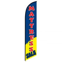 Mattress Sale blue banner flag