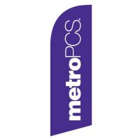 MetroPCS small feather flag