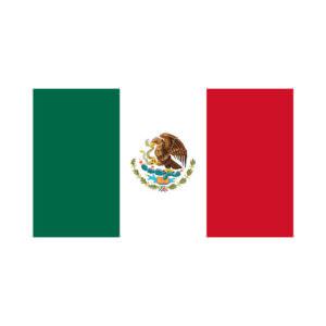 Mexican 3x5 Flag | Polyester Flag with 2 Grommets on Left