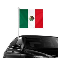 Mexican Window Clip-on Flag