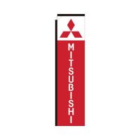 Mitsubishi dealership Rectangle Flag
