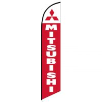 Mitsubishi feather flag