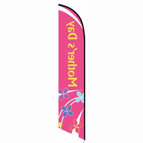Mothers Day Feather Flag