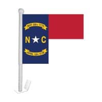North Carolina Window Clip-on Flag