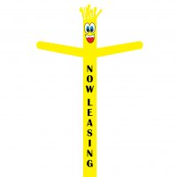 Now Leasing (Yellow) Inflatable Tube Man | 18ft Air Powered Outdoor Dancer Guy