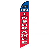 Low cost Insurance feather flag