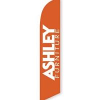 Ashley Furniture (Orange) Feather Flag
