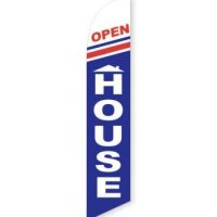 Open House Feather Flag