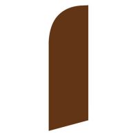 small Brown feather flag