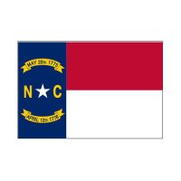 North Carolina State 3×5 flag