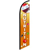 Nutrition Feather Flag
