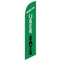 Order on Uber Eats Flag Kit with Ground Stake