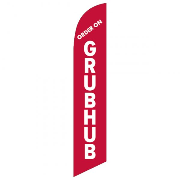Order-on-Grubhub-Feather-Flag-FFN-99955