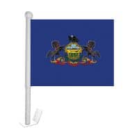 Pennsylvania Window Clip-on Flag