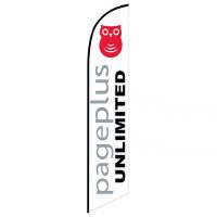 Pageplus Wireless Feather Flag