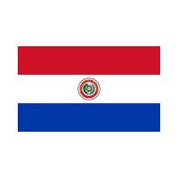 Paraguay 3×5 Flag
