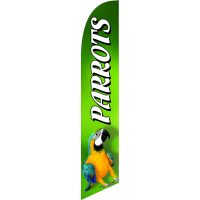 Parrots Feather Flag Kit with Ground Stake