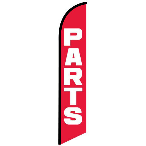 Parts feather flag