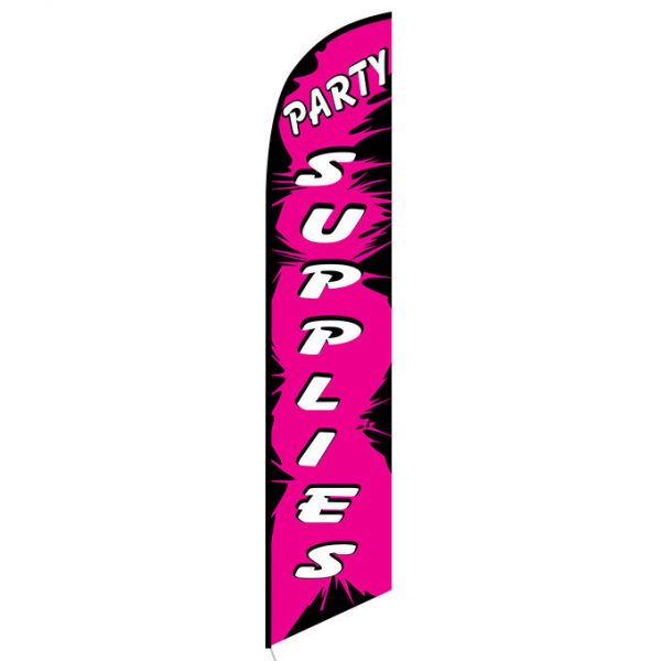 Party Supplies feather flag