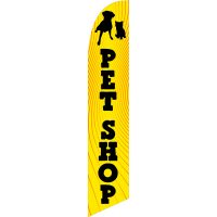 PetShop Feather Flag Kit with Ground Stake