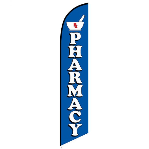 Pharmacy feather flag