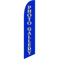 Photo Gallery Feather Flag Kit with Ground Stake