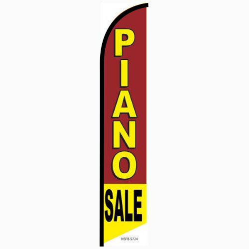 Piano Sale feather flag