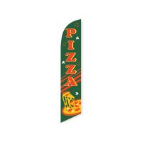 Pizza Feather Flag