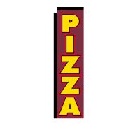 Pizza Rectangle Banner Flag