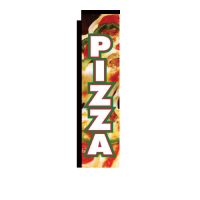 Pizza Rectangle Flag Banner