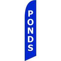 Ponds Feather Flag Kit with Ground Stake