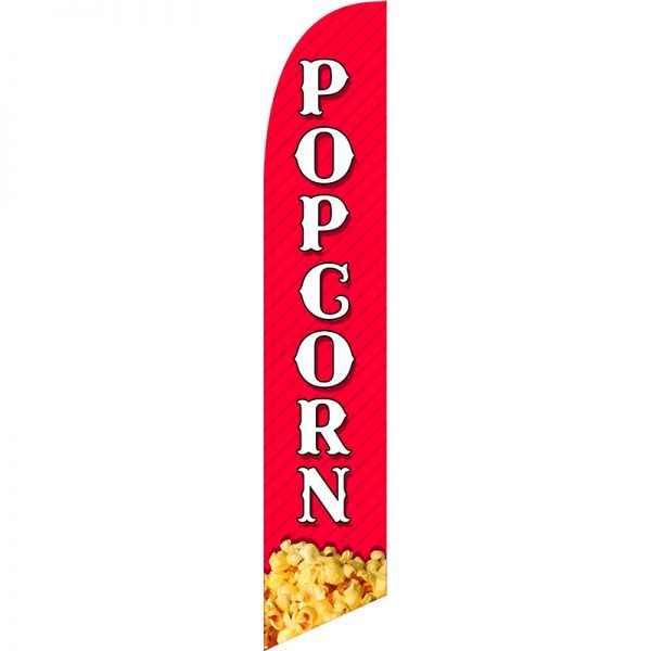 Popcorn Feather Flag