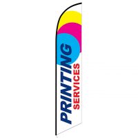 Printing Services feather flag