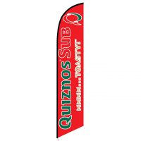 Quiznos Feather Flag