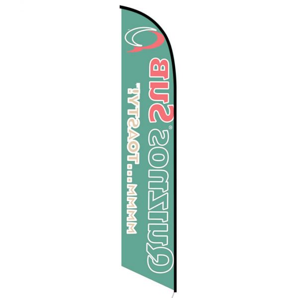 Quiznos feather flag
