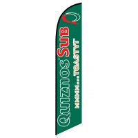 Quiznos feather flag
