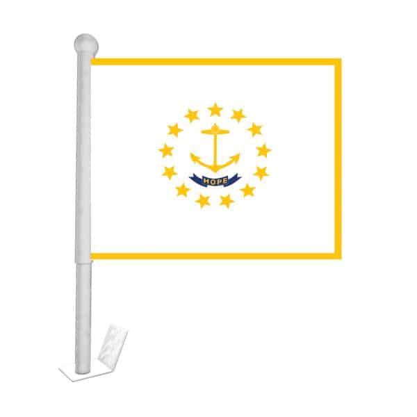 rhode island state car flag