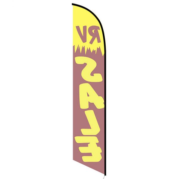 RV Sale feather flag