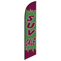 SUV Sale feather flag