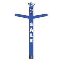 Blue Sale Inflatable Tube Man – 18ft air powered dancer for outdoors