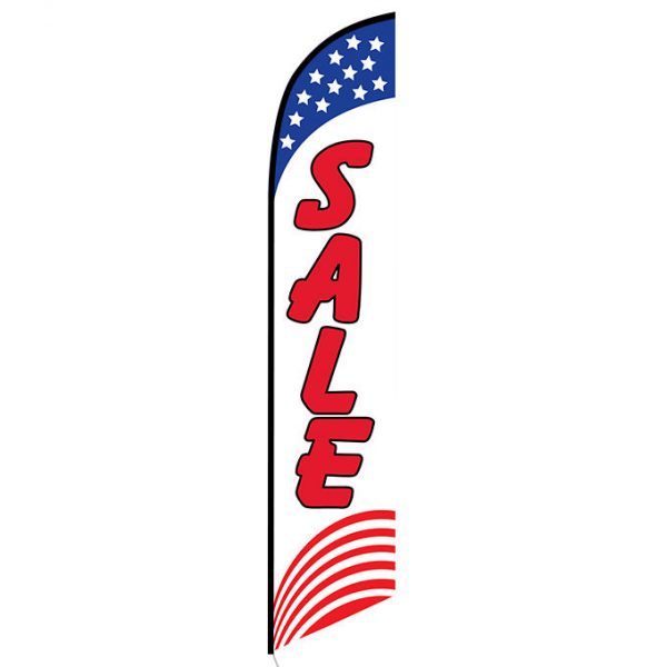 Sale (american) Feather Flag
