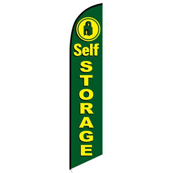 Self Storage banner flag