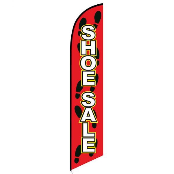 Shoe Sale feather flag