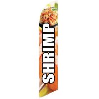 Shrimp Feather Flag