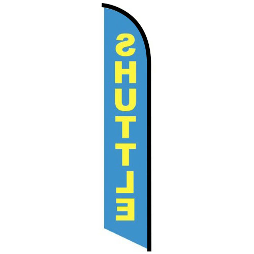 Shuttle feather flag